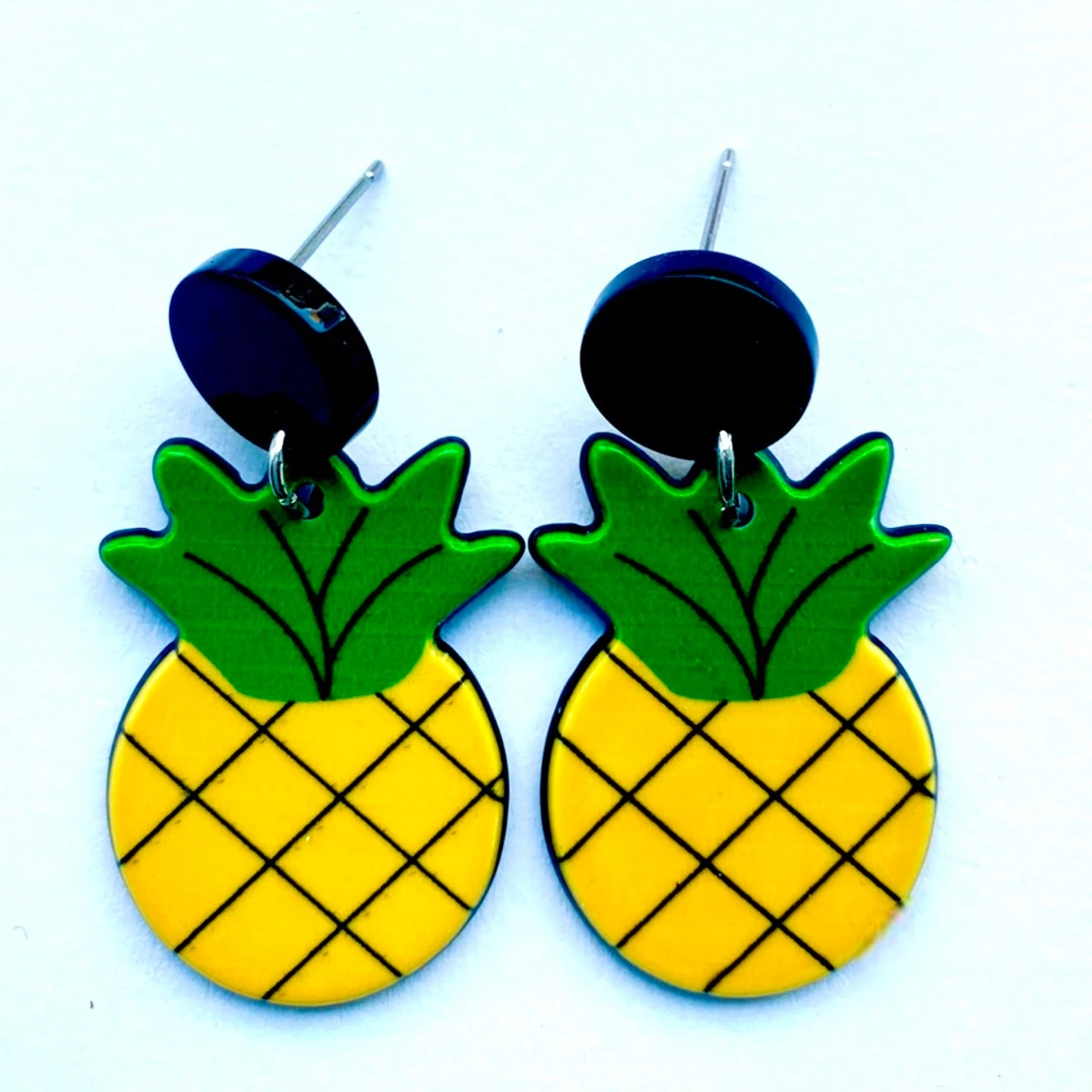 Ananas örhängen 💛