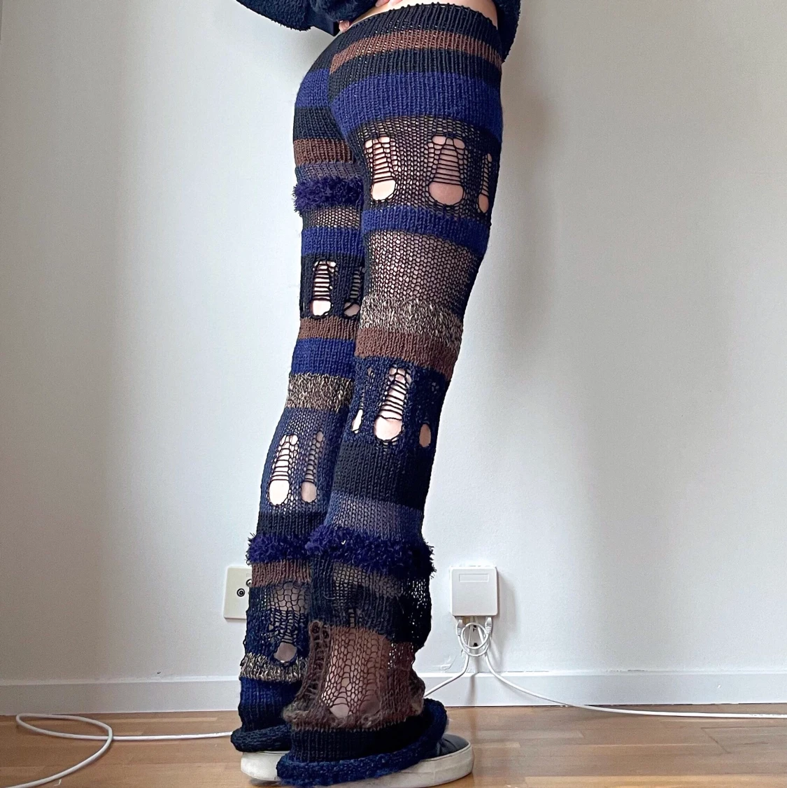 Stickade byxor  - 90