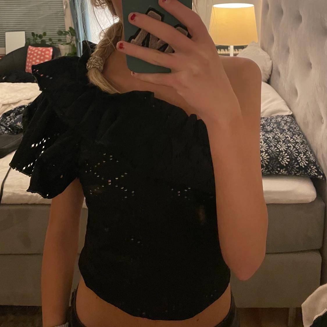 One shoulder / off shoulder topp - 91