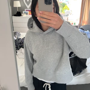 Grå hoodie  - Grå hoodie från zara💗 använd ett fåtal gånger, bra skick. Hör av dig vid frågor eller om du är intresserad!
