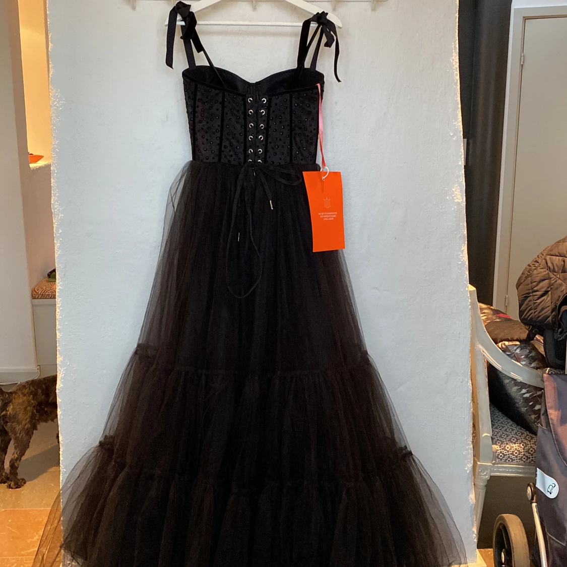 Långklänning i tyll - 90