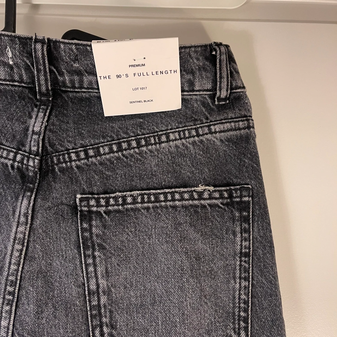 Svart grå jeans  - 91