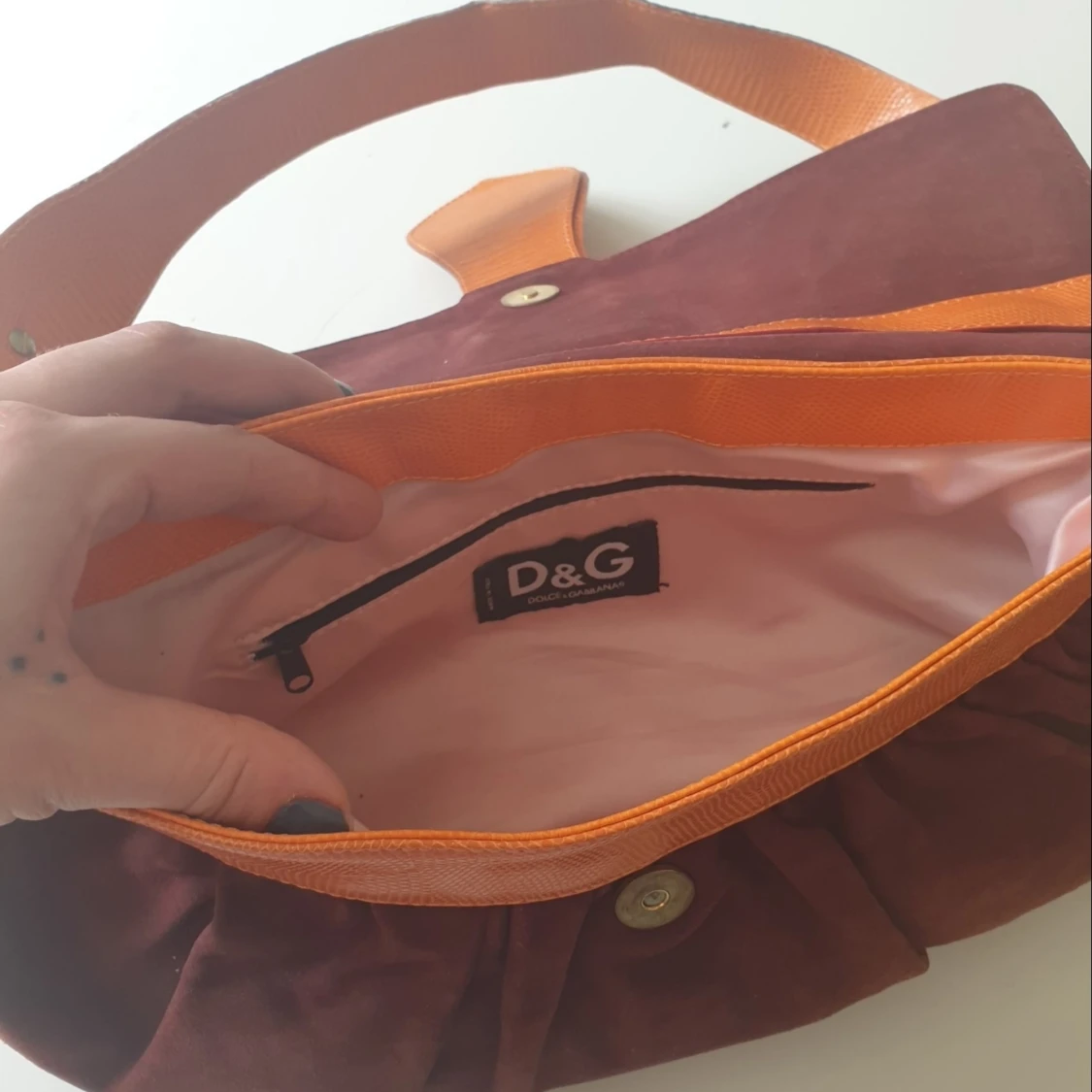 Vintage Dolce&Gabbana baguette väska - 91
