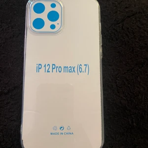 Telfonskal iphone 12 pro max  - Genomskinligt iphoneskal oanvänt 