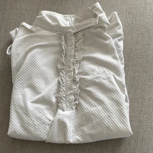 Vit Tävlings Piké  - Vit Rid Piké 