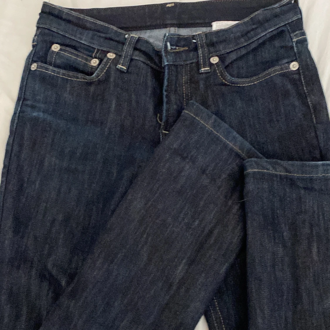 Intresse koll lågmidjade jeans