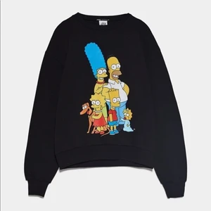 Simpson Zara sweatshirt - Söt sweatshirt i storleken S med Simpson motiv. Aldrig använd från Zara