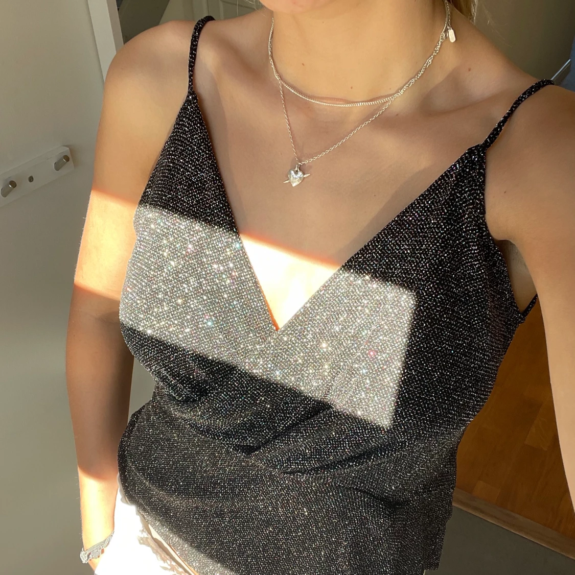 Glittrigt linne - 90