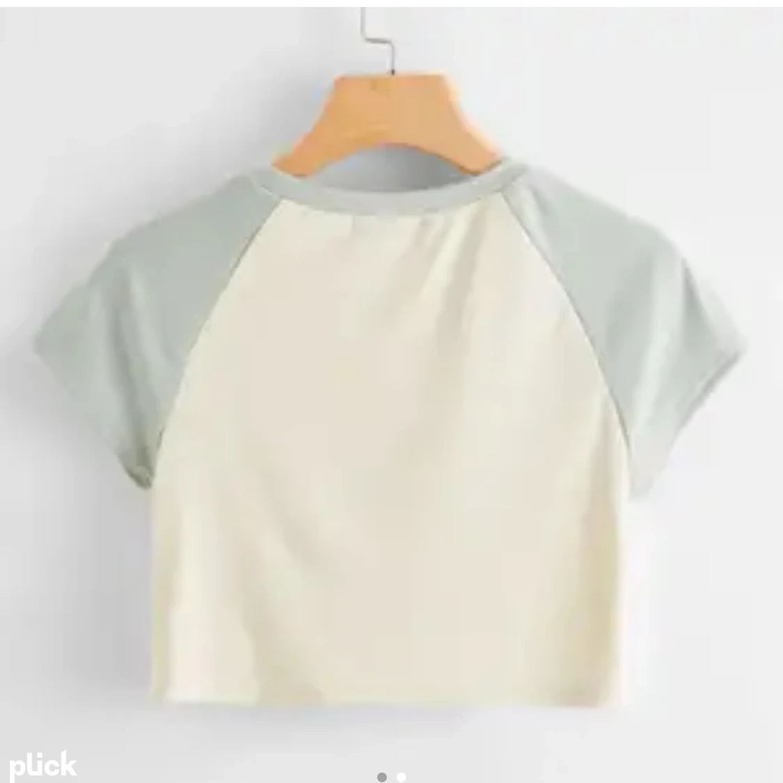 Grön beige t-shirt - 90