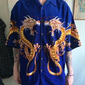 Vintage skjorta - Vintage skjorta i strl XL, endast prövad 2 gånger. Finns ett litet hål som jag kan skicka bild på vid PM och kan även erbjuda att laga den om det skulle behövas