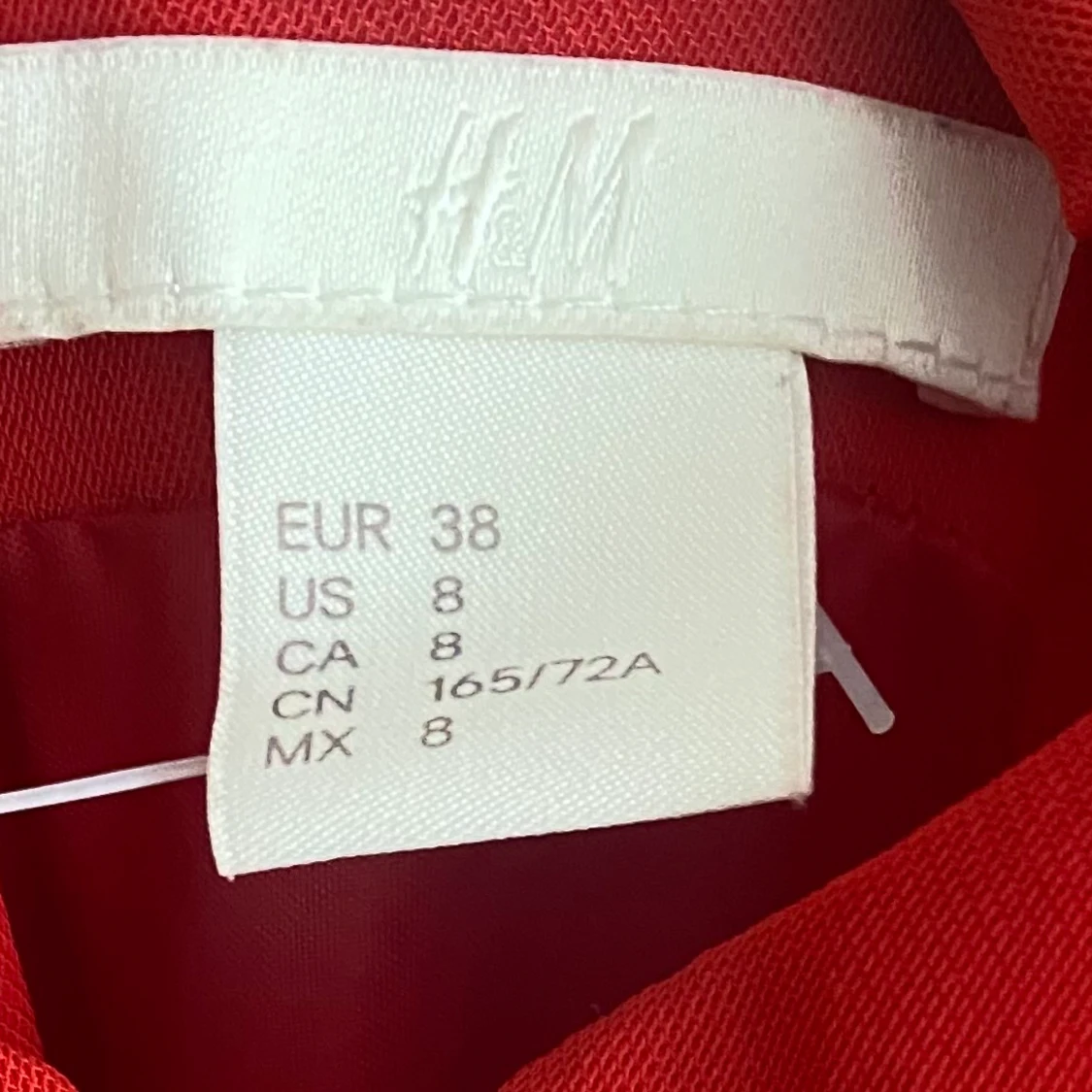 Röd Jumpsuit stl. 38 - 91