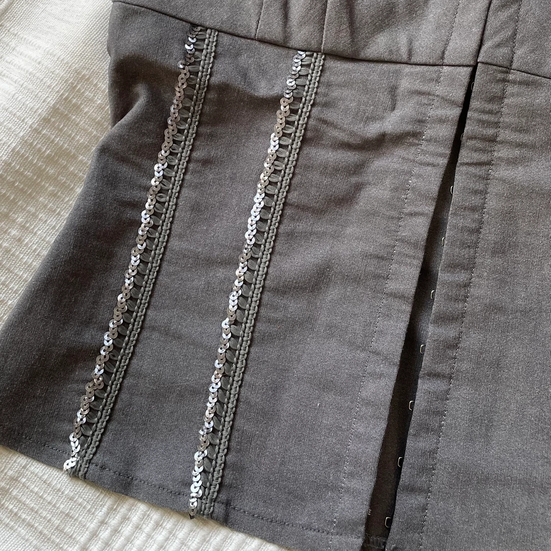 Superfin korsett/bustier topp  - 90