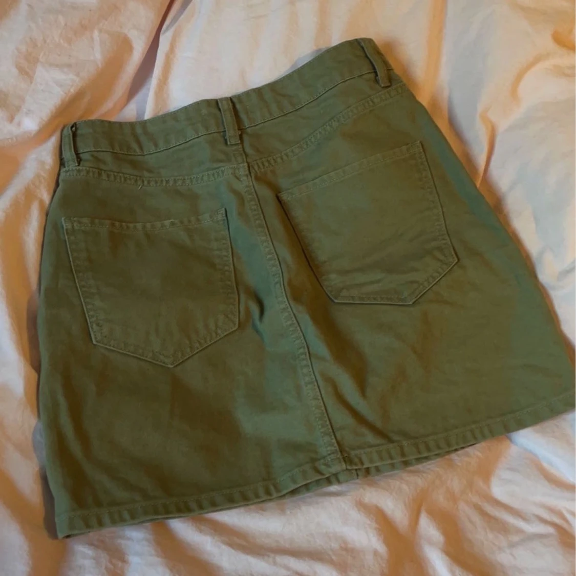 Grön jeanskjol Gina tricot - 90