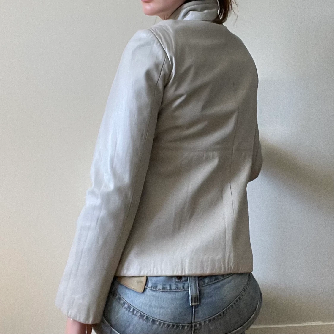 Grå skinnjacka❤️ - 91