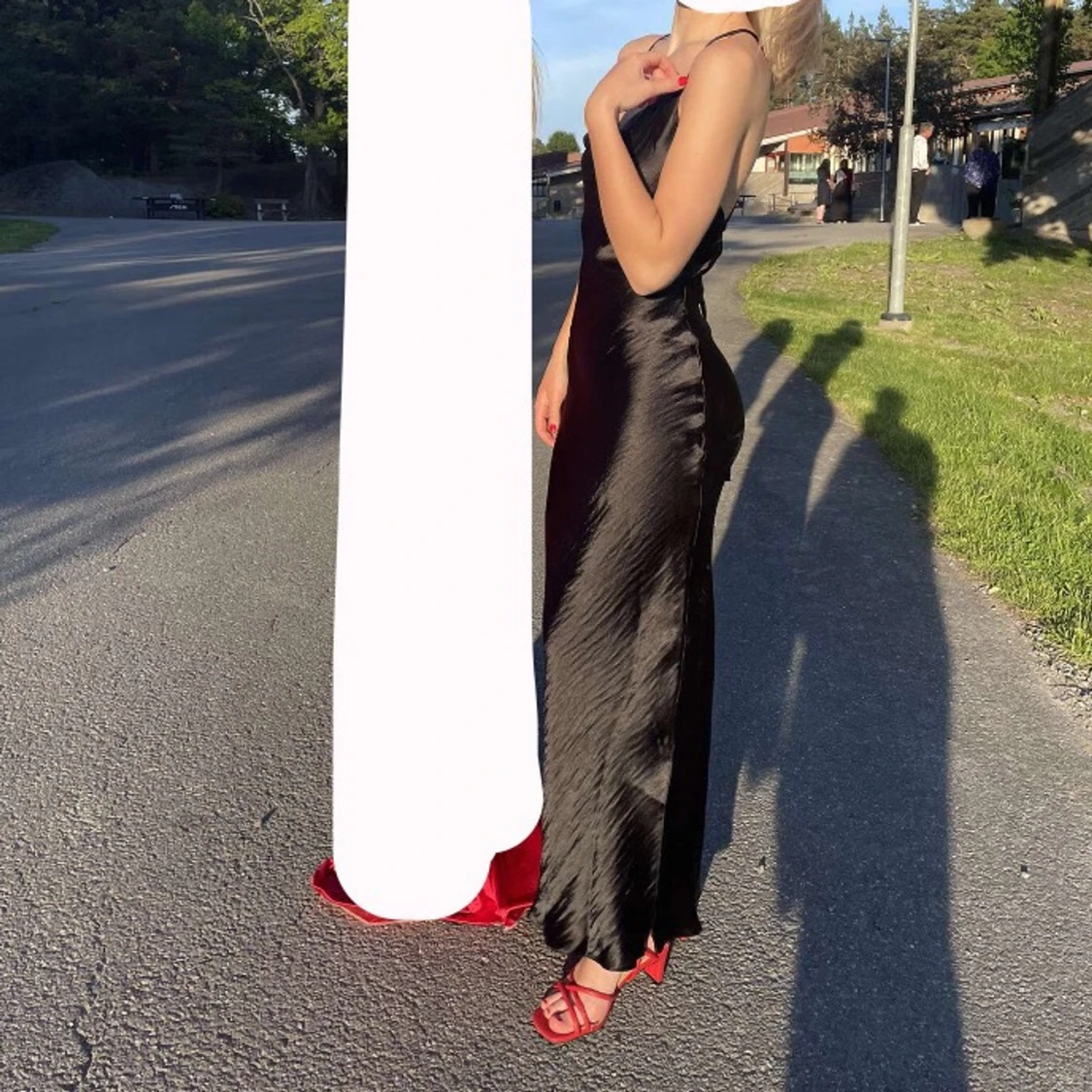 Satinklänning  - 91