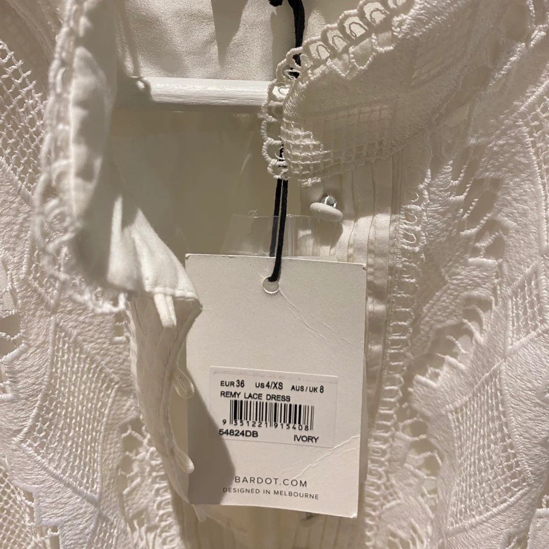 Vit klänning   - 90