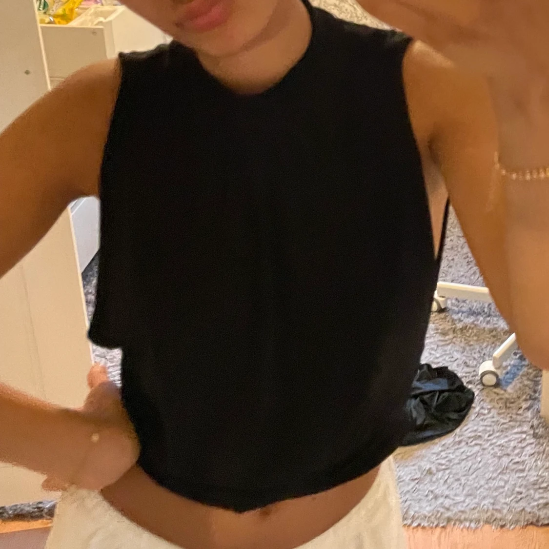 svart topp - 91