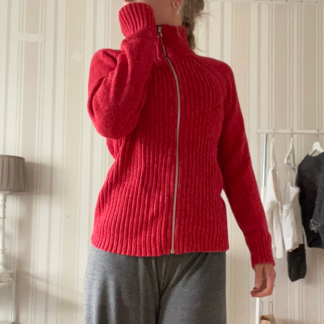 Stickad kofta från pahladium  - 90