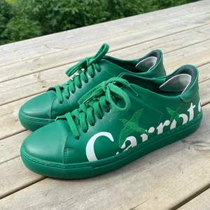 Coola, gröna skor från Arigato, använda fåtal gånger. Tyvärr är de för stora för mig så måste nu sälja de vidare. Nypris 2000, limited edition. 
