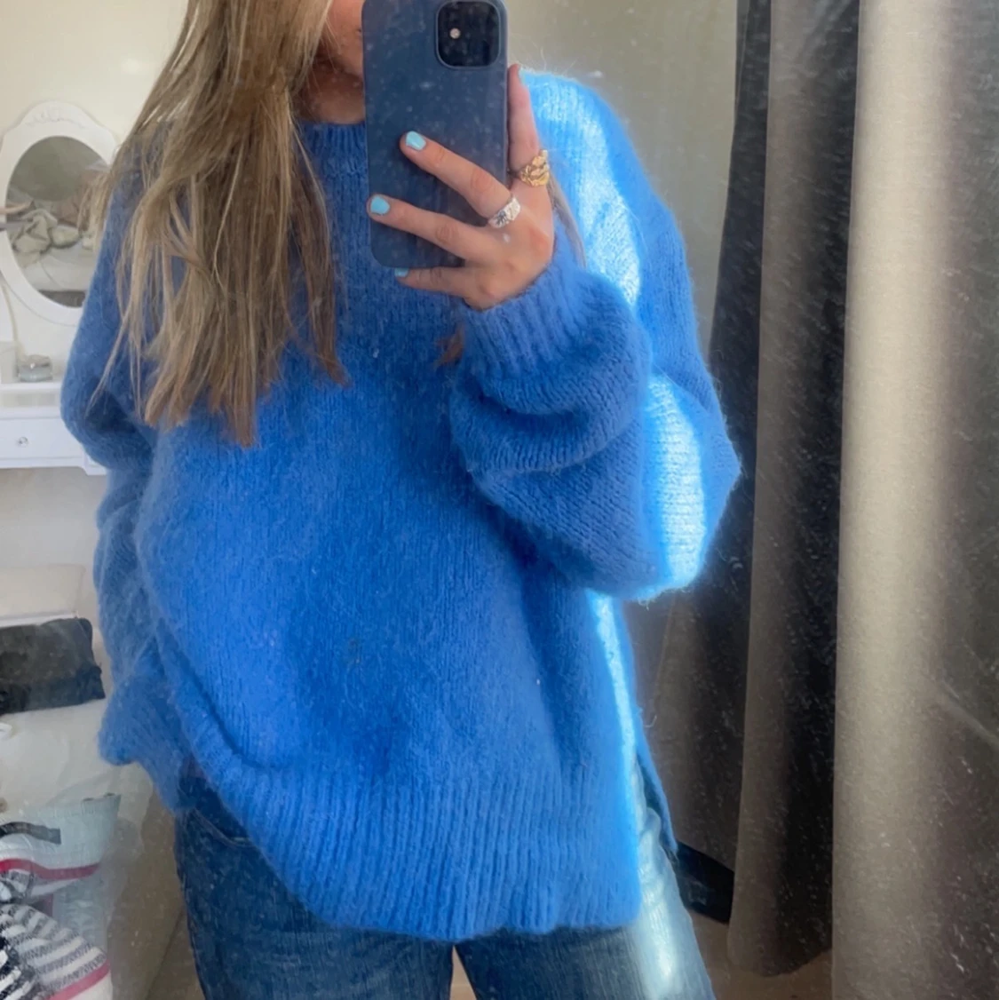 Stickad tröja💓💓 - 90