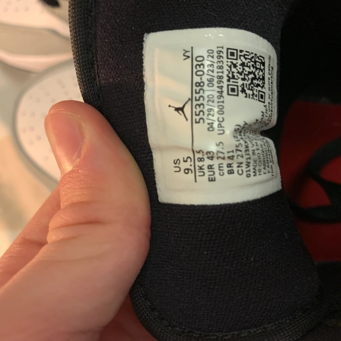 Jordan 1 low smokey grey - 91