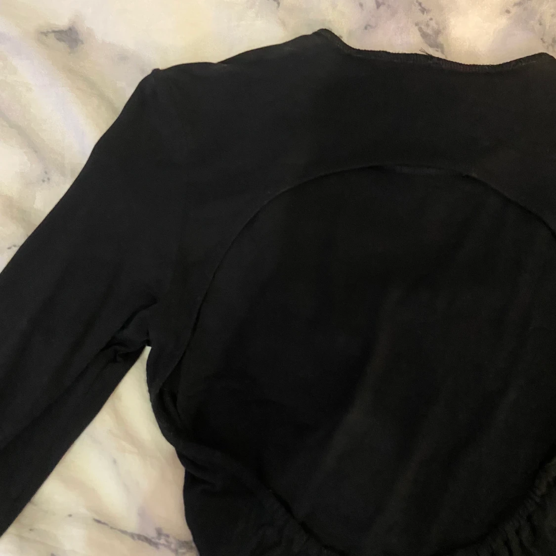 Tröja med öppen rygg