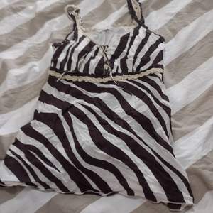 Zebra linne brun storlek 36