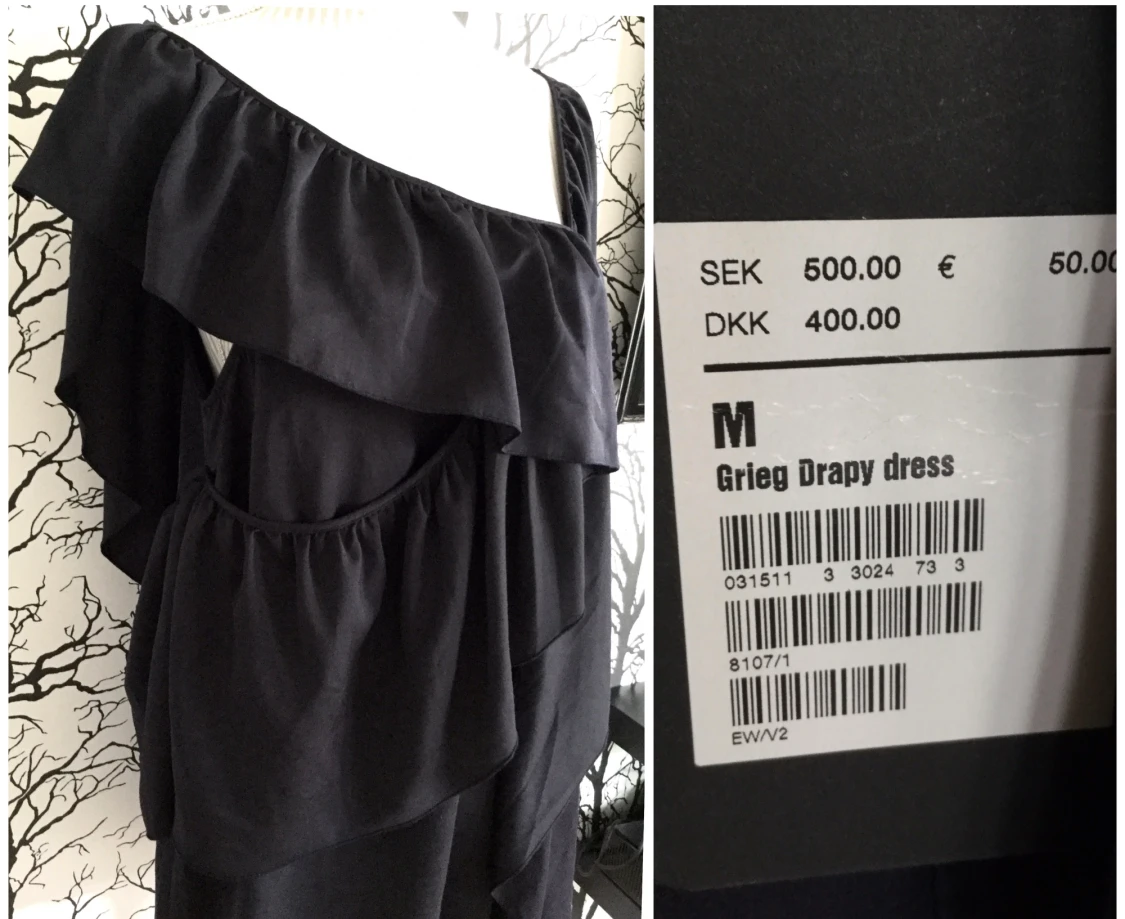 Weekday snygg fest klänning Ny! Stl M  - 90