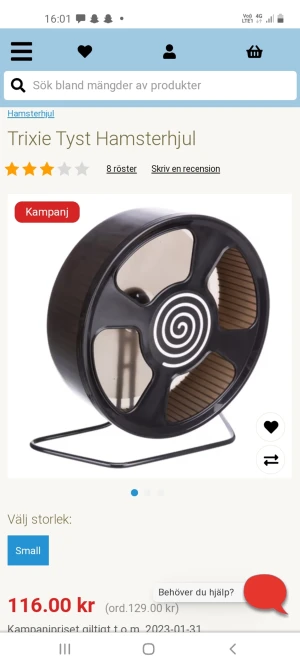 Hamster aker - Har lite hamster saker som är nästa helt nya 