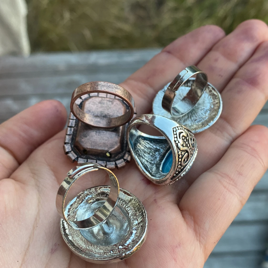 stora vintage ringar! - 90