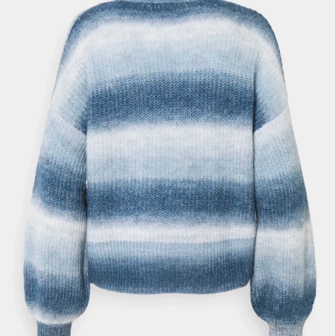 Fin blå stickad tröja💙 - 90