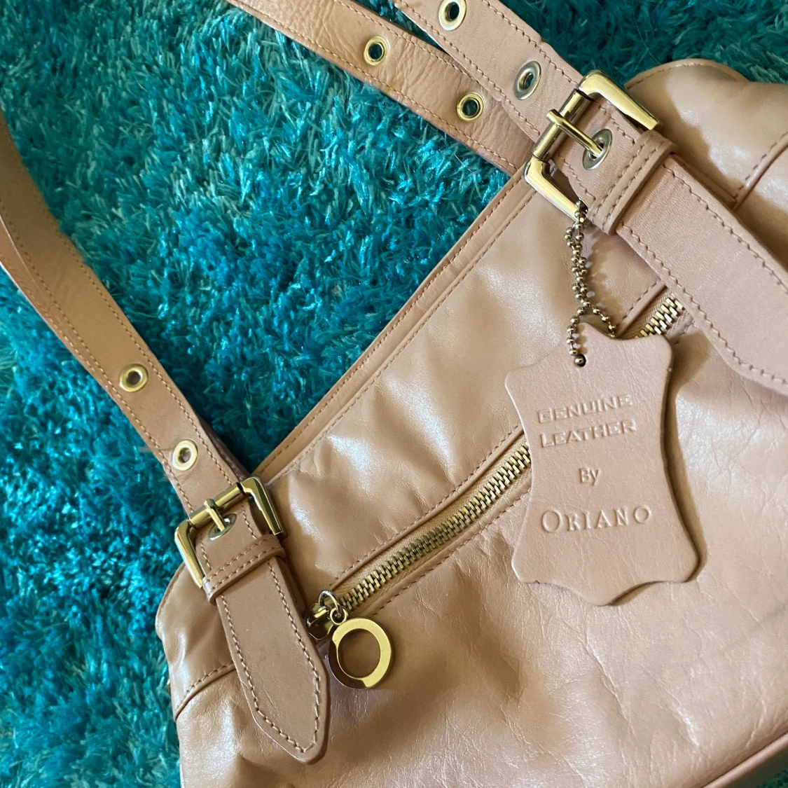 Läder handväska  - 90