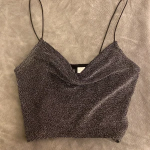 Topp från hm - Festlig topp från hm. Är i bra skick och sparsamt använd