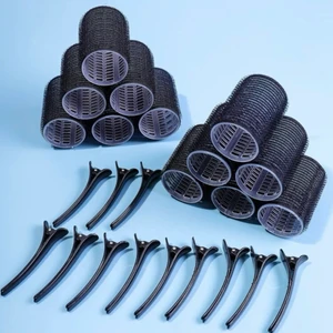 ROLLERS MED Klämmor - • 12Rollers och medföljande 12 Hårklämmor.  • sälj i paket   