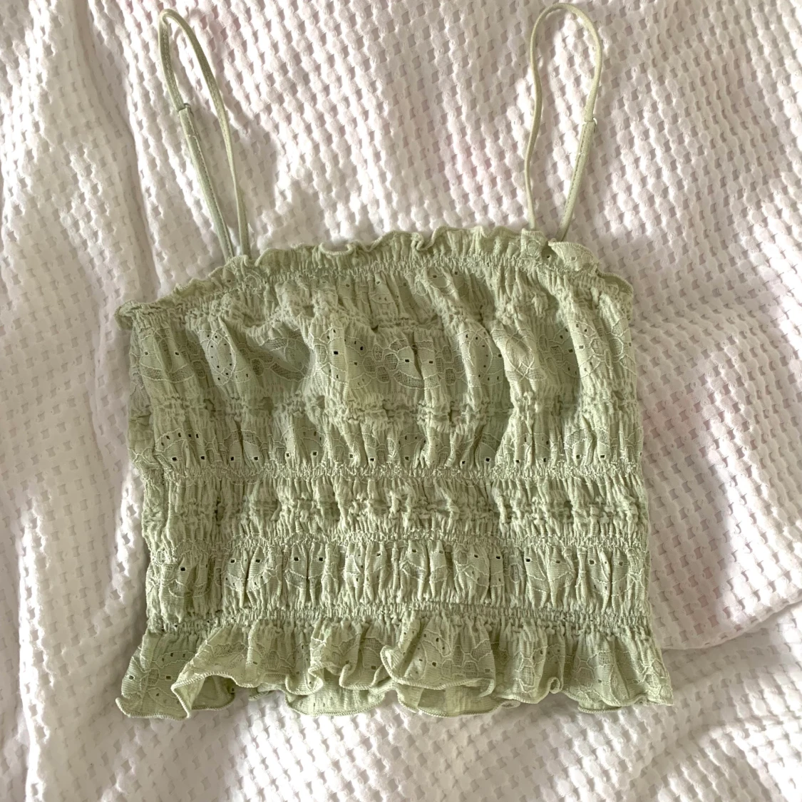 Söt grön topp - 90