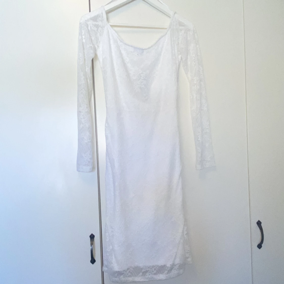 Vit klänning  - 91