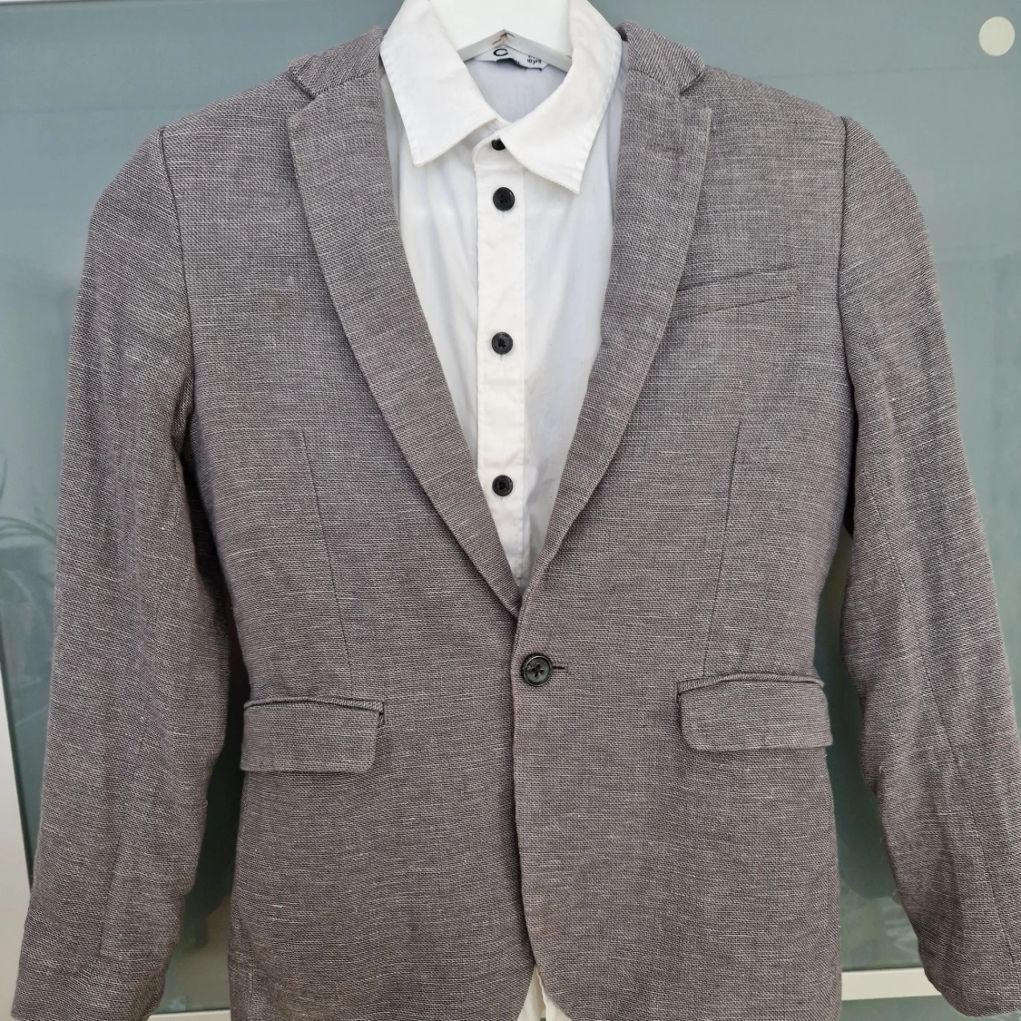 Barnkavaj med skjorta