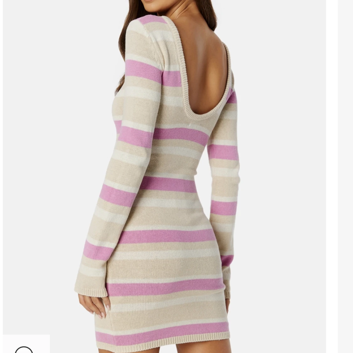 Stickad klänning  - 91