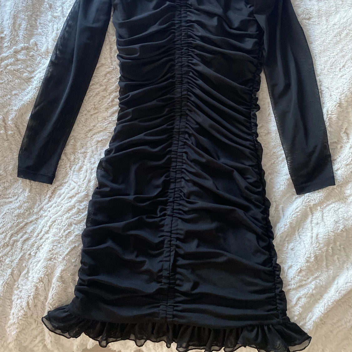 Svart offshoulder klänning  - 91