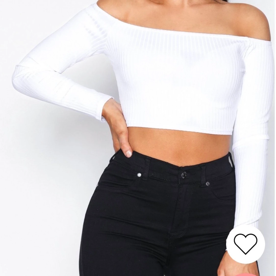 Supersnygg offshoulder topp 