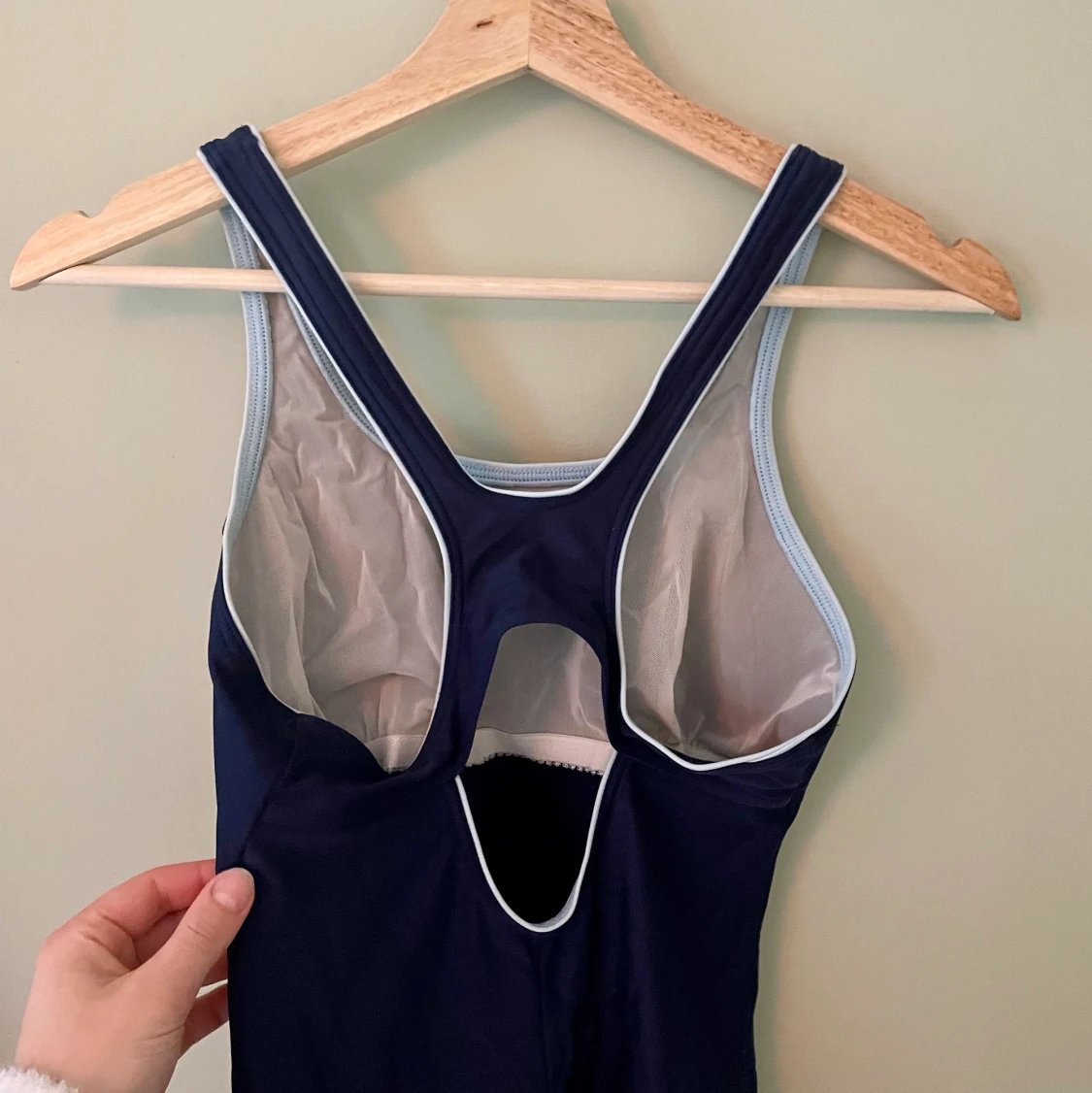 Marinblå baddräkt Adidas - 90