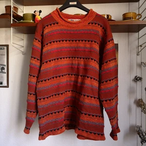 Vintage stickad tröja, retro  - Fantastisk stickad tröja, vintage från Tutti Frutti. Mycket bra skick. Medium.