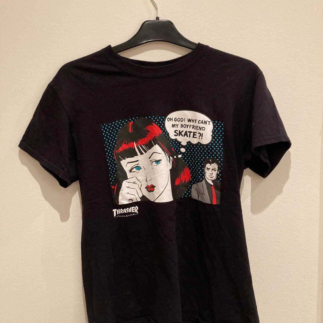 Svart T-shirt från Thrasher - 90