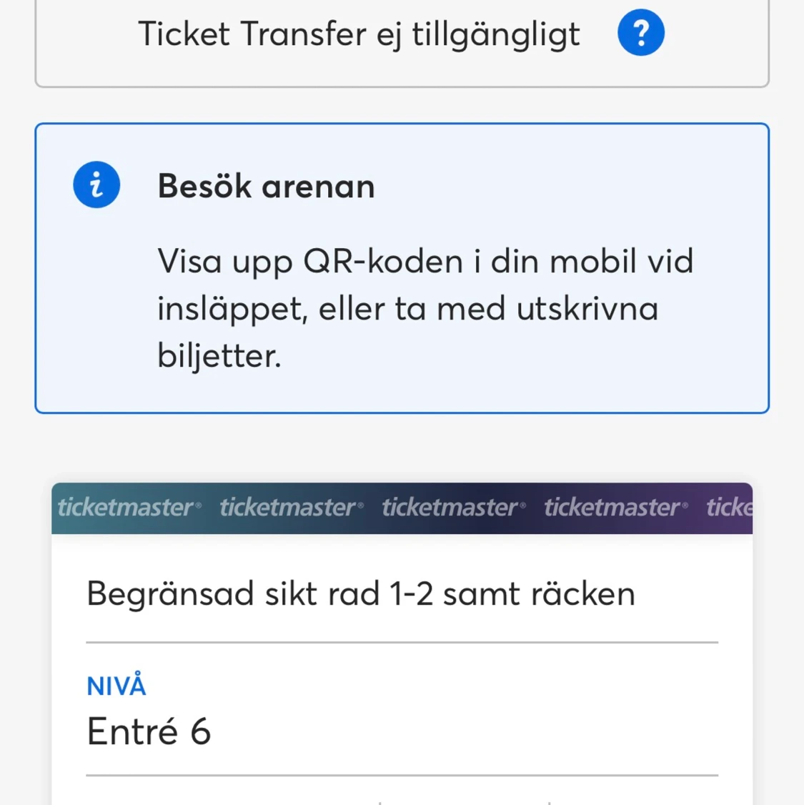 COLDPLAY SLUTSÅLDA konsertbiljetter 2 stycken!!!! - 90