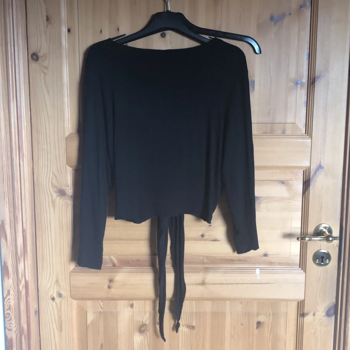 Halvkofta i svart - 90