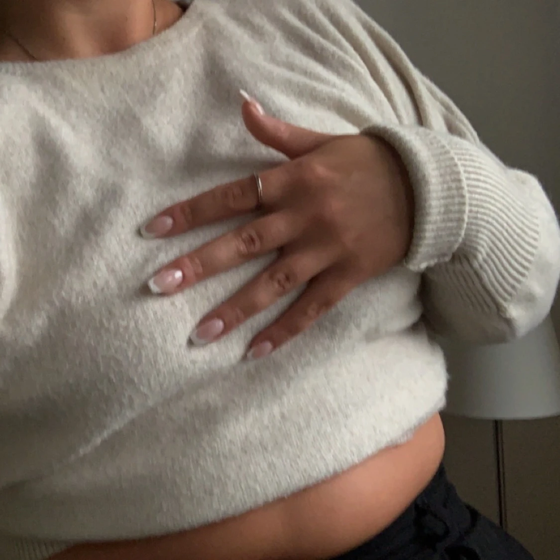 Reserved stickad tröja