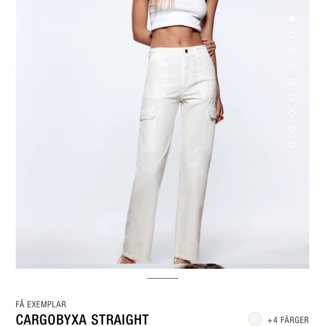 Zara cargo byxor storlek 36!