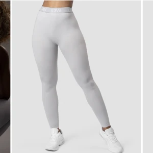 Träningstights - Gråa tights från iciw, använda en gång och aldrig mer. Färgen fångas inte riktigt upp på bilden , nypris 649kr