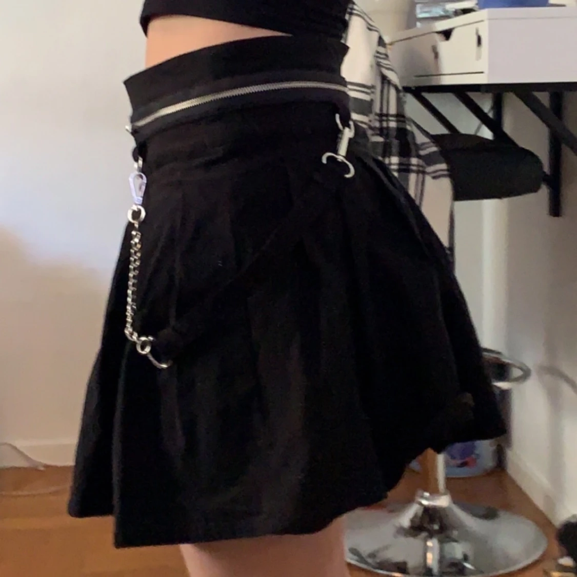 Kjol med kedja från Kill Star - 90