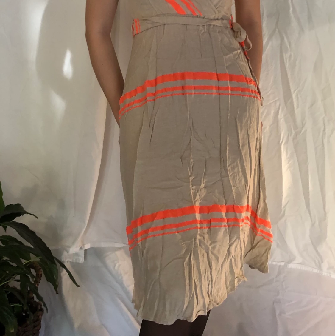 Mönstrad klänning - 90